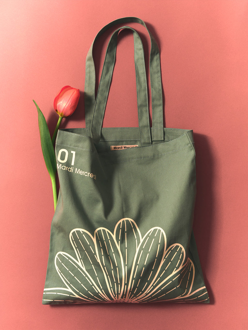 [預訂貨品需1-2星期到港] Mardi CANVAS BAG FLOWER