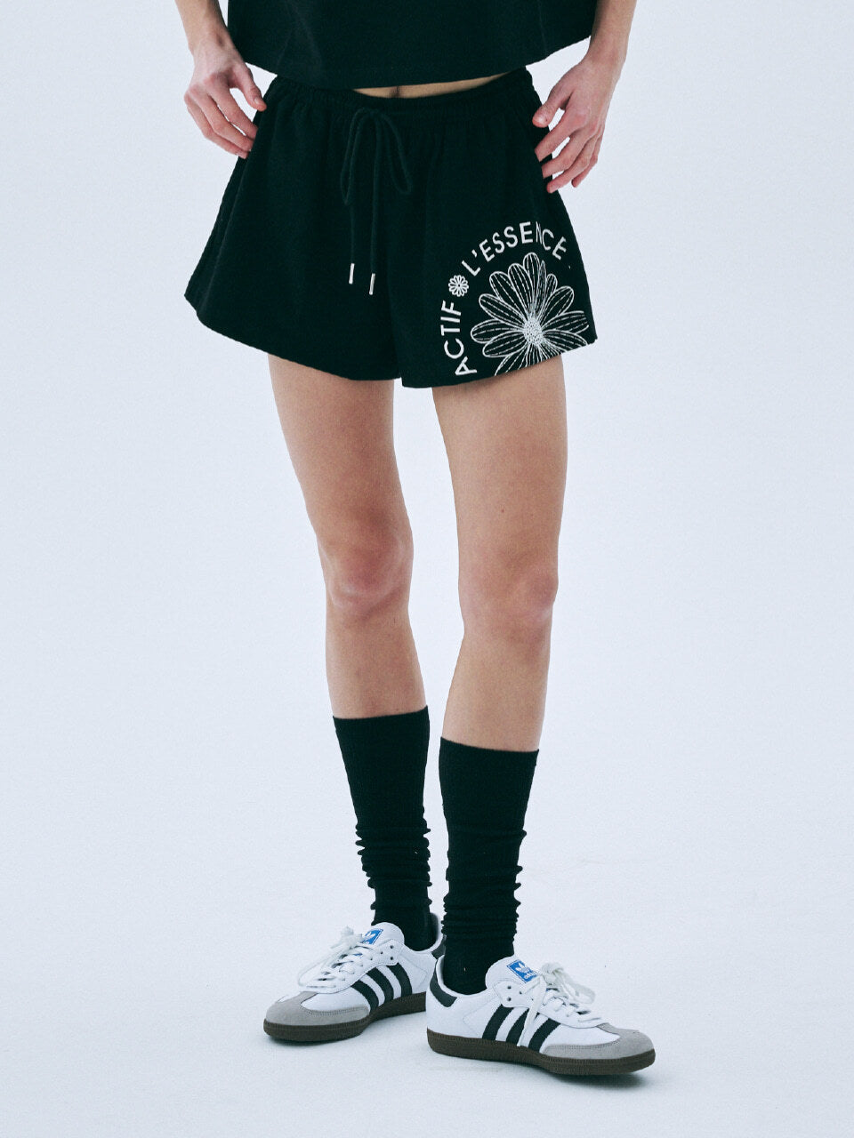 [預訂貨品需1-2星期到港] Mardi COTTON SHORTS ACTIF EMBLEM