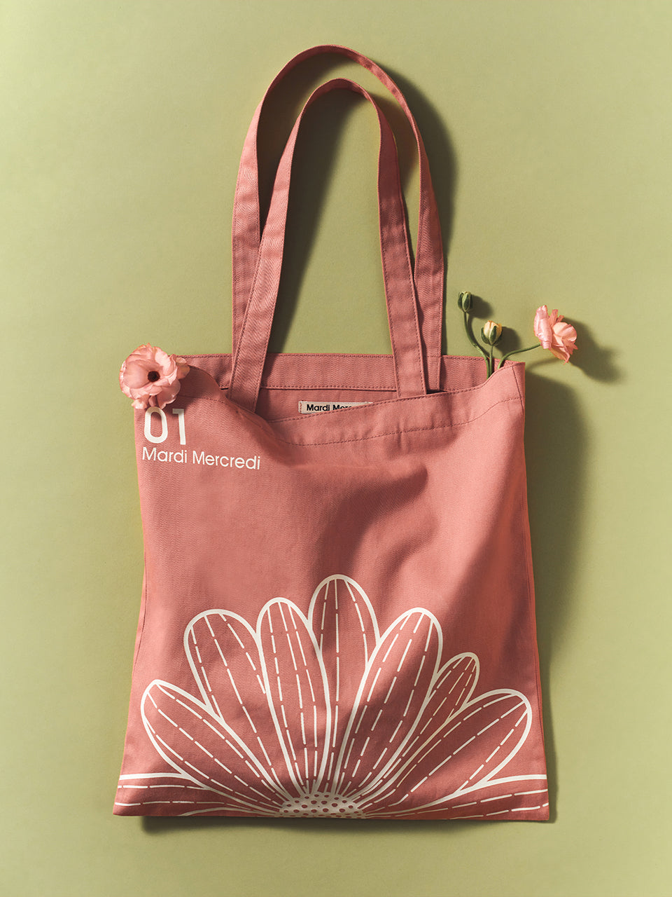 [預訂貨品需1-2星期到港] Mardi CANVAS BAG FLOWER