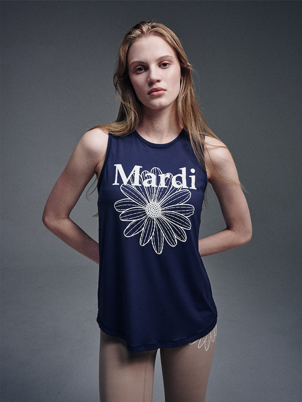 [預訂貨品需1-2星期到港] Mardi AIRLIFT sleeveless tank top flowermardi